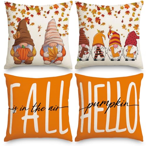 a ray of sunshine 4er Set Herbst Kissenbezug 40x40CM,Dekorative Kissenbezüge Erntedankfest,Kissenbezüge Herbst Outdoor,Herbstdeko Wichtel Herbst Kissenbezug,Für Büro Schlafzimmer Auto Dekoration a ray of sunshine 4er Set Herbst Kissenbezug 40x40CM,Dekorative Kissenbezüge Erntedankfest,Kissenbezüge Herbst Outdoor,Herbstdeko Wichtel Herbst Kissenbezug,Für Büro Schlafzimmer Auto Dekoration von a ray of sunshine