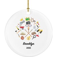 Archäologen Weihnachtsverzierung - Personalisierte Archäologie Geschenk Name Und Datum Archäologen Weihnachtsverzierung - Personalisierte Archäologie Geschenk Name Und Datum von aCreativePanda