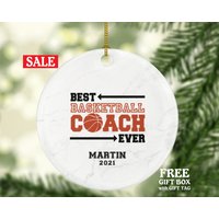 Basketball Coach Weihnachten Ornament Personalisiert - Individuelles Geschenk Für Team Gamer Sport Hobby Beruf Dekorationen Basketball Coach Weihnachten Ornament Personalisiert - Individuelles Geschenk Für Team Gamer Sport Hobby Beruf Dekorationen von aCreativePanda