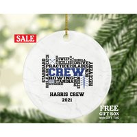 Crew Weihnachtsschmuck Personalisiert - Kayak Team Kayaker Squad Water Sports Lake Canoeing Geschenk Crew Weihnachtsschmuck Personalisiert - Kayak Team Kayaker Squad Water Sports Lake Canoeing Geschenk von aCreativePanda