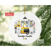 Elektriker Weihnachtsverzierung Personalisiert - Lineman Geschenk Chef-Arbeiter-Angestellter-Arbeitgeber Elektriker Weihnachtsverzierung Personalisiert - Lineman Geschenk Chef-Arbeiter-Angestellter-Arbeitgeber von aCreativePanda