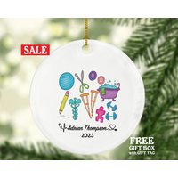 Ergotherapeut Weihnachten Ornament Personalisiert - Therapie Geschenk Ot Abschluss Beruf Danke Anerkennung Ergotherapeut Weihnachten Ornament Personalisiert - Therapie Geschenk Ot Abschluss Beruf Danke Anerkennung von aCreativePanda