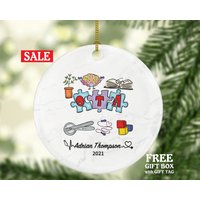 Ergotherapie Assistent Weihnachten Ornament Personalisiert - Therapie Geschenk Ota Abschluss Beruf Danke Anerkennung von aCreativePanda