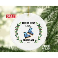 Rollschuh-Weihnachtsverzierung - Rollschuh-Skating-Verzierung So Rolle Ich Rollschuh-Weihnachtsverzierung - Rollschuh-Skating-Verzierung So Rolle Ich von aCreativePanda