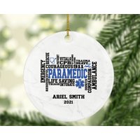 Sanitäter Weihnachten Ornament Personalisiert - Fist Responder Krankenwagen Benutzerdefinierte Name Jahr Urlaub Geschenk Sanitäter Weihnachten Ornament Personalisiert - Fist Responder Krankenwagen Benutzerdefinierte Name Jahr Urlaub Geschenk von aCreativePanda