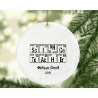 Wissenschaftslehrer Stem Biologie Chemie Weihnachtsornament Personalisiert - Zukünftiger Lehrer, Schüler, Schüler Geschenk Benutzerdefiniertes Wissenschaftslehrer Stem Biologie Chemie Weihnachtsornament Personalisiert - Zukünftiger Lehrer, Schüler, Schüler Geschenk Benutzerdefiniertes von aCreativePanda