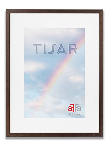 aFFa frames, Tisar, Bilderrahmen aus Holz, Hell, Rechteckig, Mit Acrylglasfront, Bronze, 24x30 cm von aFFa frames