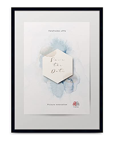 aFFa frames Hekla, Bilderrahmen MDF Fotorahmen, the frame, Fotorahmen mit Acrylglas, bilderrahmen Schwarz, 24x30 cm aFFa frames Hekla, Bilderrahmen MDF Fotorahmen, the frame, Fotorahmen mit Acrylglas, bilderrahmen Schwarz, 24x30 cm von aFFa frames