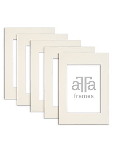 aFFa frames bilderrahmen mit Passepartout, the frame, Rahmenset für Fotos, Poster, Diplome, Karton, Farbe Creme, 21x29,7 cm Bilderrahmen Set - 5 Stück aFFa frames bilderrahmen mit Passepartout, the frame, Rahmenset für Fotos, Poster, Diplome, Karton, Farbe Creme, 21x29,7 cm Bilderrahmen Set - 5 Stück von aFFa frames