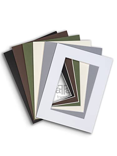 aFFa frames bilderrahmen mit Passepartout, the frame, Rahmenset für Fotos, Poster, Diplome, Karton, Farbe Farbmix, 15x20 cm Bilderrahmen Set - 5 Stück aFFa frames bilderrahmen mit Passepartout, the frame, Rahmenset für Fotos, Poster, Diplome, Karton, Farbe Farbmix, 15x20 cm Bilderrahmen Set - 5 Stück von aFFa frames