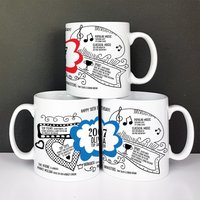 Personalisierte 18.geburtstagstasse Geboren Im Jahr 2007 Personalisierte 18.geburtstagstasse Geboren Im Jahr 2007 von aFewHomeTruths