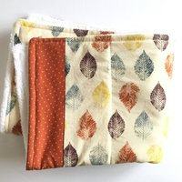 Herbstlaub Geschirrtuch Baumwolle Herbst Küchenhandtuch von aLittleFrayed