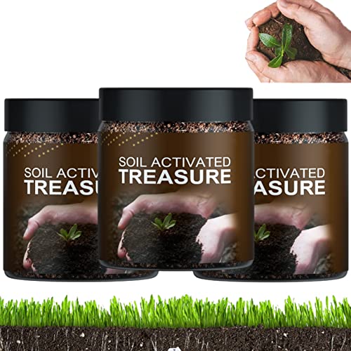 aMBayz 100g/200/300g Soil Activated Treasure, Soil Plant Flower Fertilizer Activation Treasure Activator, Mineral Source Prevent Hardening and Promote Rooting Plant (300g) von aMBayz