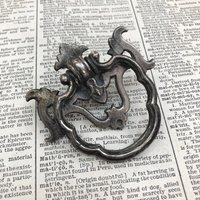 Vintage Knauf Oder Schubladenknauf Aus Messing - Runde Möbelknäufe Antiker Metallbeschläge von aVintageParcel