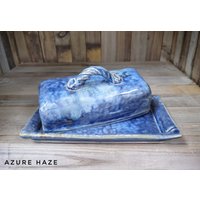 Butterdose Mit Deckel/Deckeldose Keramik Butterschale Butterteller von abbylingle