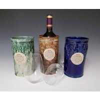 Keramik Weinkühler/Weintopf Weinkrug Hochzeitsgeschenk Geschenk Für Sie Erntedank von abbylingle