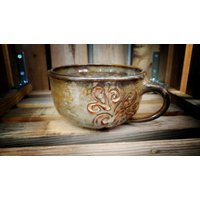 Suppentasse/Tontopf Schüssel Mit Henkel Henkeltasse Keramiktasse Thanksgiving Geschenk Suppentasse/Tontopf Schüssel Mit Henkel Henkeltasse Keramiktasse Thanksgiving Geschenk von abbylingle