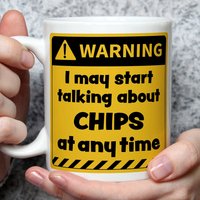 Chip-Liebhaber-Geschenk, Chip-Geschenke, Chips, Lustige Chip-Thema, Chip-Tasse Wrn von abitofbanter
