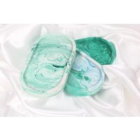 Handgefertigtes Dekotablett Swirl Klein Und Bunt von abouthomemadethings