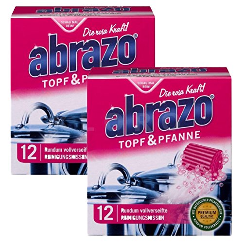 abrazo® TOPF & PFANNE 2 Pakete mit je 12 Stück 281205 von abrazo
