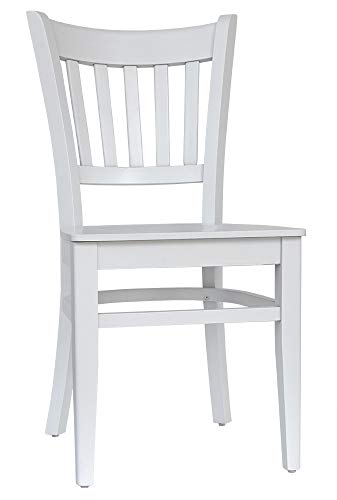 abritus Set 2 Stühle Esszimmerstuhl Küchenstuhl Wohnzimmerstuhl Holz Buche massivholz weiß, fertig montiert Belastbarkeit 150 kg T002 abritus Set 2 Stühle Esszimmerstuhl Küchenstuhl Wohnzimmerstuhl Holz Buche massivholz weiß, fertig montiert Belastbarkeit 150 kg T002 von abritus