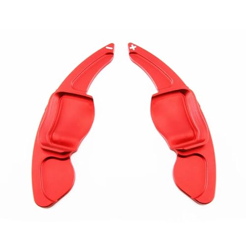 Kompatibel Mit Skoda Für Fabia VRS MK3 Für Kamiq 1 Paar Auto-Lenkrad-Schaltwippen Getriebeverlängerung Aufkleberzubehör(Black) von abywrpagg