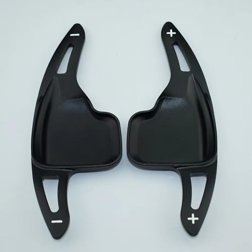 abywrpagg Kompatibel Mit BMW Für 2er 5er F22 F23 F32 F33 F36 2014 2015 2016 2017 2018 Aluminium-Lenkrad-Schaltwippenverlängerung(Black) von abywrpagg