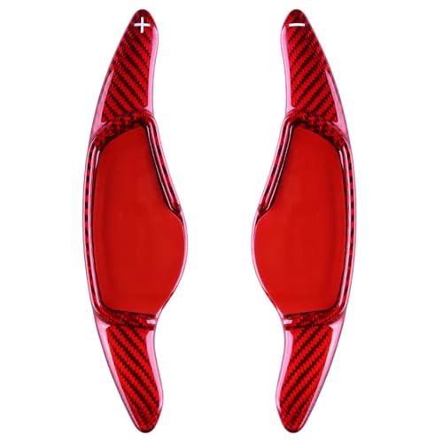 abywrpagg Kompatibel Mit BMW Für G30 G38 G31 G32 G11 G12 5 6 7 Serie G01 G02 G05 X3 X4 X5 2018 2019 2020 2021 2022 2023 Lenkrad-Schaltwippe(Red) von abywrpagg