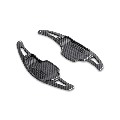 abywrpagg Kompatibel Mit Cadillac Für XT5 Standardmodell 2016 2017 2018 1 Paar ABS-Aufkleber Für Die Lenkradschaltpaddel-Verlängerung(Red) von abywrpagg