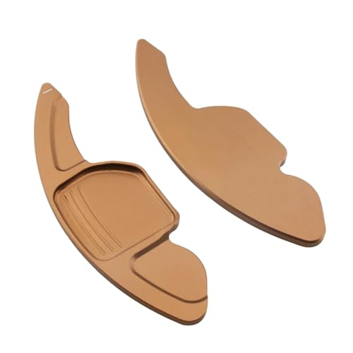 abywrpagg Kompatibel Mit Cupra Für Tavascan 2024 1 Paar Auto-Styling Lenkrad-Schaltwippen-Verlängerungsaufkleber Innenzubehör(Bronze) von abywrpagg