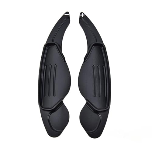 abywrpagg Kompatibel Mit Jaguar Für F-Pace 2018 2019 1 Paar Aluminium-Auto-Styling-Lenkrad-Schaltwippenverlängerung Innenzubehör(Gray) von abywrpagg