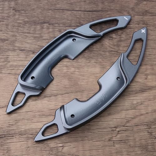 abywrpagg Kompatibel Mit Lexus Für NX LM UX 2019 2020 2021 2022 2023 1 Paar Autolenkrad Hinterrad-Schaltwippe Innenzubehör(Silver) von abywrpagg