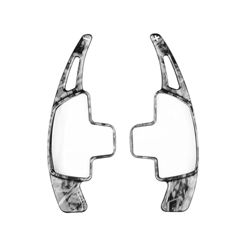 abywrpagg Kompatibel Mit Mercedes Für Benz A-Klasse W177 2019 2020 2021 2022 Carbonfaser-ABS-Auto-Lenkrad-Schaltwippen-Verlängerung(Forged Pattern) von abywrpagg