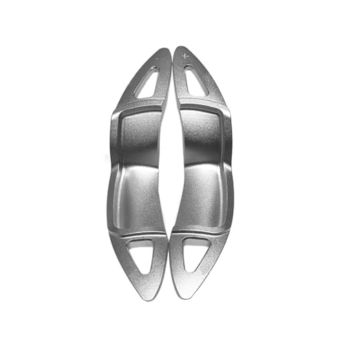 abywrpagg Kompatibel Mit Mini Für Roadster 1 Paar Aluminiumlegierung Auto-Lenkrad-Schaltwippen-Verlängerungsaufkleber Innenzubehör(Red) von abywrpagg