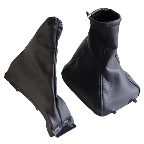 abywrpagg Kompatibel Mit Opel Für Astra II G Für Zafira A 1998-2010 Schaltknaufmanschette Kofferraummanschette Parkhandbremsabdeckung Autoteile(2Pcs) von abywrpagg