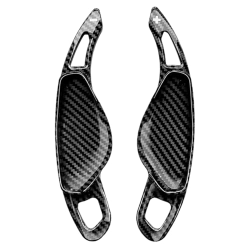 abywrpagg Kompatibel Mit Range Für Rover Für Sport 2010 2011 2012 2013 2014 2015 2016 2017 2018 2019 2020 2021 2022 Auto-Lenkrad-Schaltwippe(Carbon black) von abywrpagg