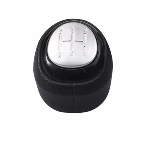 abywrpagg Kompatibel Mit SAAB 9-3 SS 2003 2004 2005 2006 2007 2008 2009 2010 2011 2012 5 6-Gang-Schaltknaufmanschette OEM: 55566207 55353898(12345R) von abywrpagg