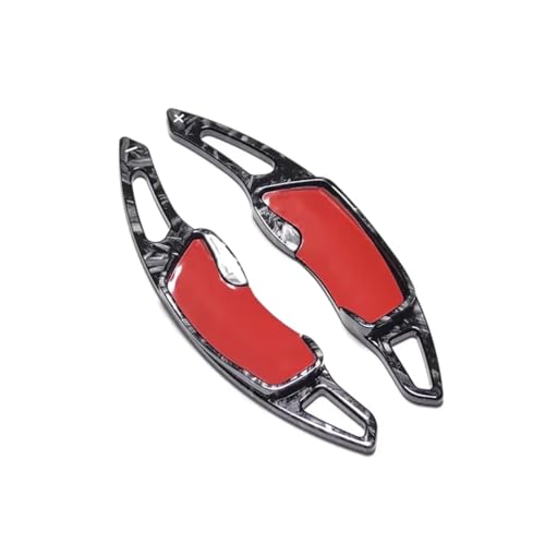 abywrpagg Kompatibel Mit Scion Für FR-S 2012 2013 2014 2015 2016 1 Paar Carbonfaser-Lenkrad-Schaltwippen-Verlängerungsabdeckung(Black Carbon) von abywrpagg