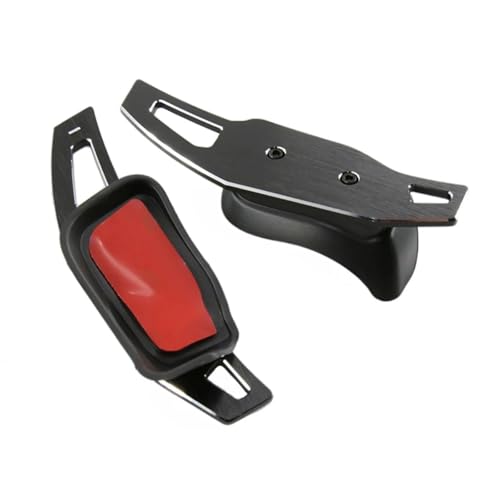 abywrpagg Kompatibel Mit Seat Für Ibiza 6J 2009 2010 2011 2012 2013 2014 2015 1 Paar Auto-Lenkrad-Schaltwippen-Verlängerungsaufkleber(Silver) von abywrpagg