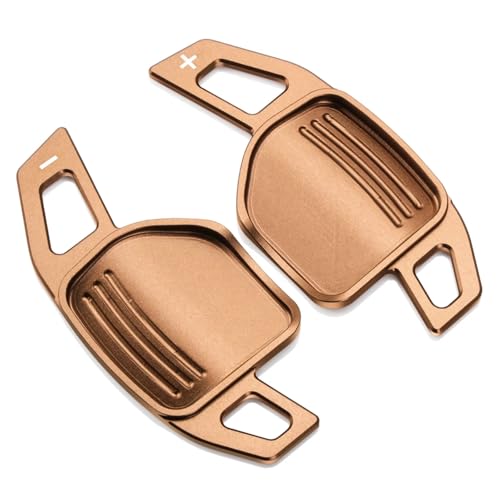 abywrpagg Kompatibel Mit Seat Für Ibiza 6P 2017 2018 2019 2020 2021 2022 2023 1 Paar Aluminium-Lenkrad-Schaltwippen-Verlängerungszubehör von abywrpagg