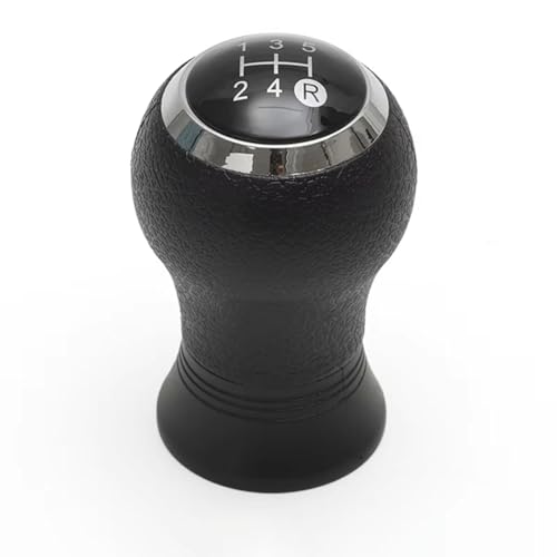 abywrpagg Kompatibel Mit Toyota Für Yaris II Mk2 2005 2006 2007 2008 2009 2010 2011 5 6-Gang-Schaltgetriebe-Schalthebelknopf Autoteile(067-6 speed black) von abywrpagg