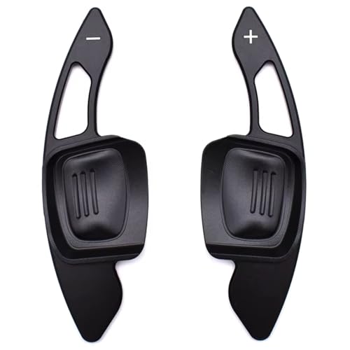 abywrpagg Kompatibel Mit VW Für Touareg Für CC 2019 2020 Aluminium-Lenkrad-Schalthebel-Paddel-Modifikation Auto-Styling-Innenausstattung(Aluminum silver) von abywrpagg