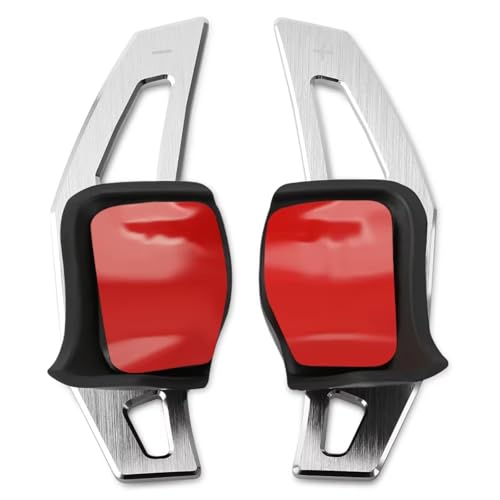 abywrpagg Kompatibel Mit VW Für Touareg Für Käfer Für Sharan 2011 2012 2013 2014 2015 2016 Lenkradpaddel-Verlängerungsschaltabdeckung Autoteile(Red) von abywrpagg