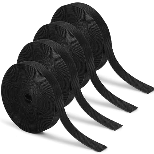 Klettstreifen zum Aufnähen, 3,5 cm x 6,5 m, 4 Rollen Nylon-Klettstreifen, ineinandergreifendes Klebeband, Stoffverschluss für Zuhause, Büro, Rechenzentrum und mehr Klettstreifen zum Aufnähen, 3,5 cm x 6,5 m, 4 Rollen Nylon-Klettstreifen, ineinandergreifendes Klebeband, Stoffverschluss für Zuhause, Büro, Rechenzentrum und mehr von acDesign
