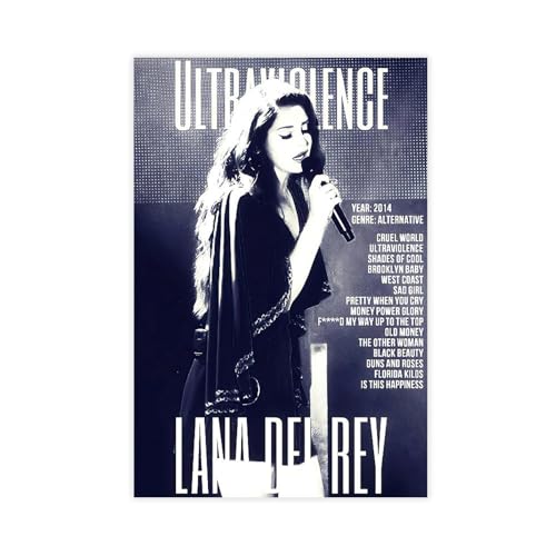 Lana Del Rey 1 Leinwand-Poster, Schlafzimmerdekoration, Landschaft, Büro, Raumdekoration, Geschenk, 60 x 90 cm Lana Del Rey 1 Leinwand-Poster, Schlafzimmerdekoration, Landschaft, Büro, Raumdekoration, Geschenk, 60 x 90 cm von acalur