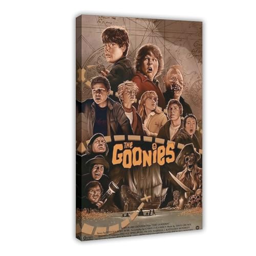 acalur Filmposter "The Goonies" auf Leinwand, Schlafzimmer, Dekoration, Landschaft, Büro, Raumdekoration, Geschenk, 40 x 60 cm acalur Filmposter "The Goonies" auf Leinwand, Schlafzimmer, Dekoration, Landschaft, Büro, Raumdekoration, Geschenk, 40 x 60 cm von acalur