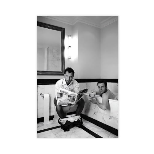 acalur Leinwandposter Jude Law & Ewan McGregor, Wandkunst, Dekordruck, Bild Gemälde für Wohnzimmer, Schlafzimmer, Dekoration, 40 x 60 cm acalur Leinwandposter Jude Law & Ewan McGregor, Wandkunst, Dekordruck, Bild Gemälde für Wohnzimmer, Schlafzimmer, Dekoration, 40 x 60 cm von acalur