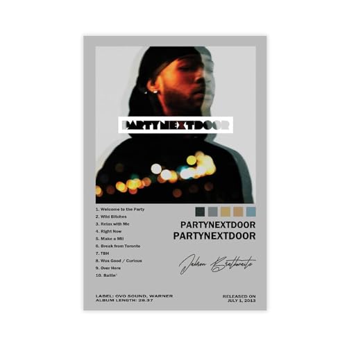 acalur PARTYNEXTDOOR Leinwand-Poster, Wandkunst, Dekordruck, Bild Gemälde für Wohnzimmer, Schlafzimmer, Dekoration, 30 x 45 cm acalur PARTYNEXTDOOR Leinwand-Poster, Wandkunst, Dekordruck, Bild Gemälde für Wohnzimmer, Schlafzimmer, Dekoration, 30 x 45 cm von acalur