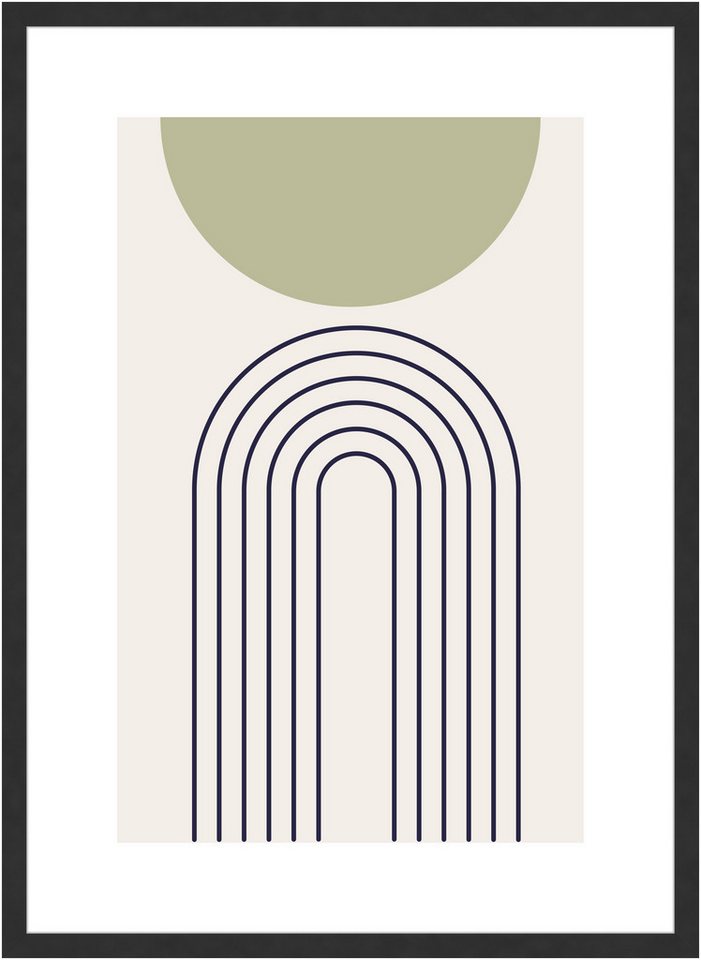 accent by nielsen Bilderrahmen Velino inkl. Kunstdruck, (1 St) von accent by nielsen