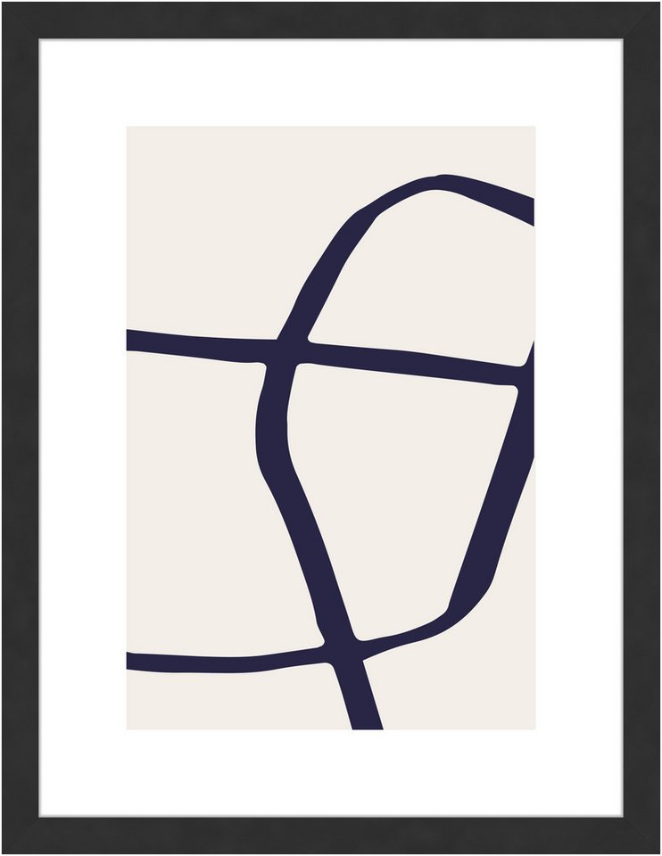 accent by nielsen Bilderrahmen Velino inkl. Kunstdruck, (1 St) von accent by nielsen